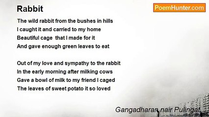 Gangadharan nair Pulingat.. - Rabbit