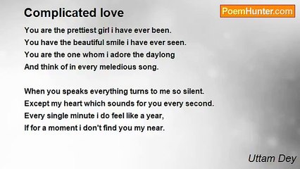 Uttam Dey - Complicated love