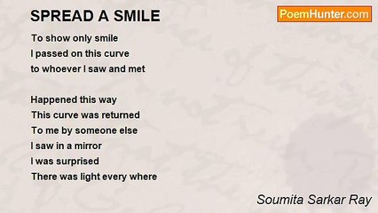 Soumita Sarkar Ray - SPREAD A SMILE