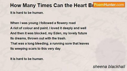 sheena blackhall - How Many Times Can the Heart Break?
