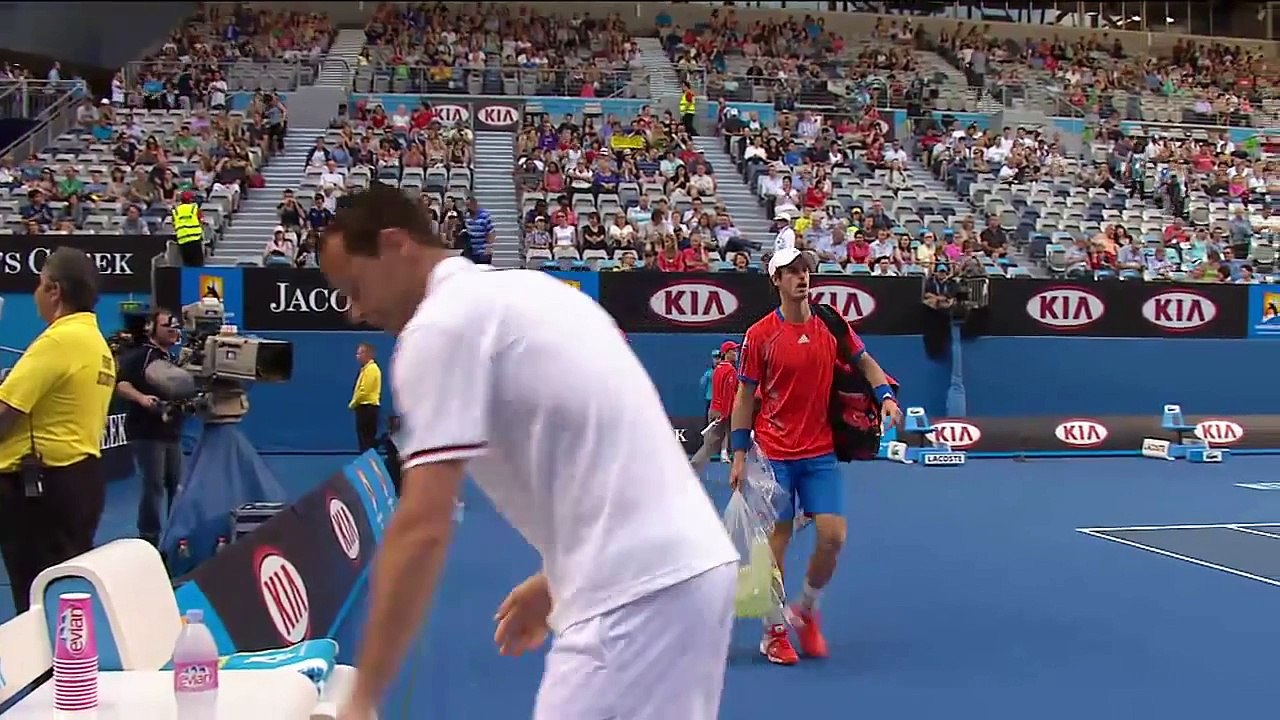 Enorme jeu entre Murray et Llodra à l'Open d'Australie