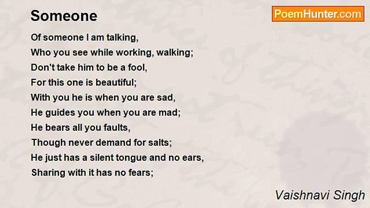 Vaishnavi Singh - Someone