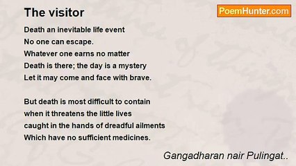 Gangadharan nair Pulingat.. - The visitor