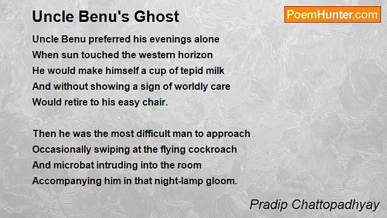 Pradip Chattopadhyay - Uncle Benu's Ghost