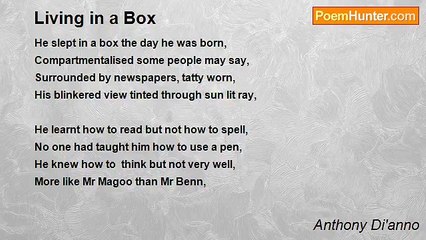 Anthony Di'anno - Living in a Box