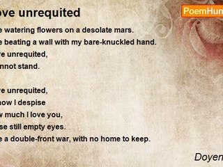 Doyen Lingua - Love unrequited