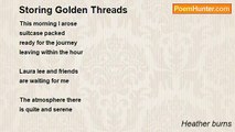 Heather Burns - Storing Golden Threads