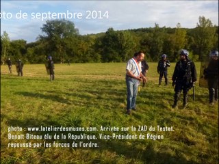 29 oct 14 Benoît Biteau sur les grandes gueules rmc Sivens