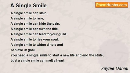 kaytee Daniel - A Single Smile