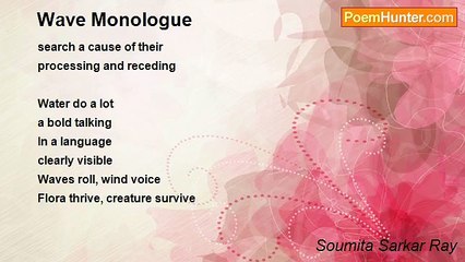Soumita Sarkar Ray - Wave Monologue