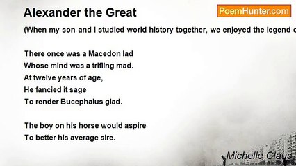 Michelle Claus - Alexander the Great