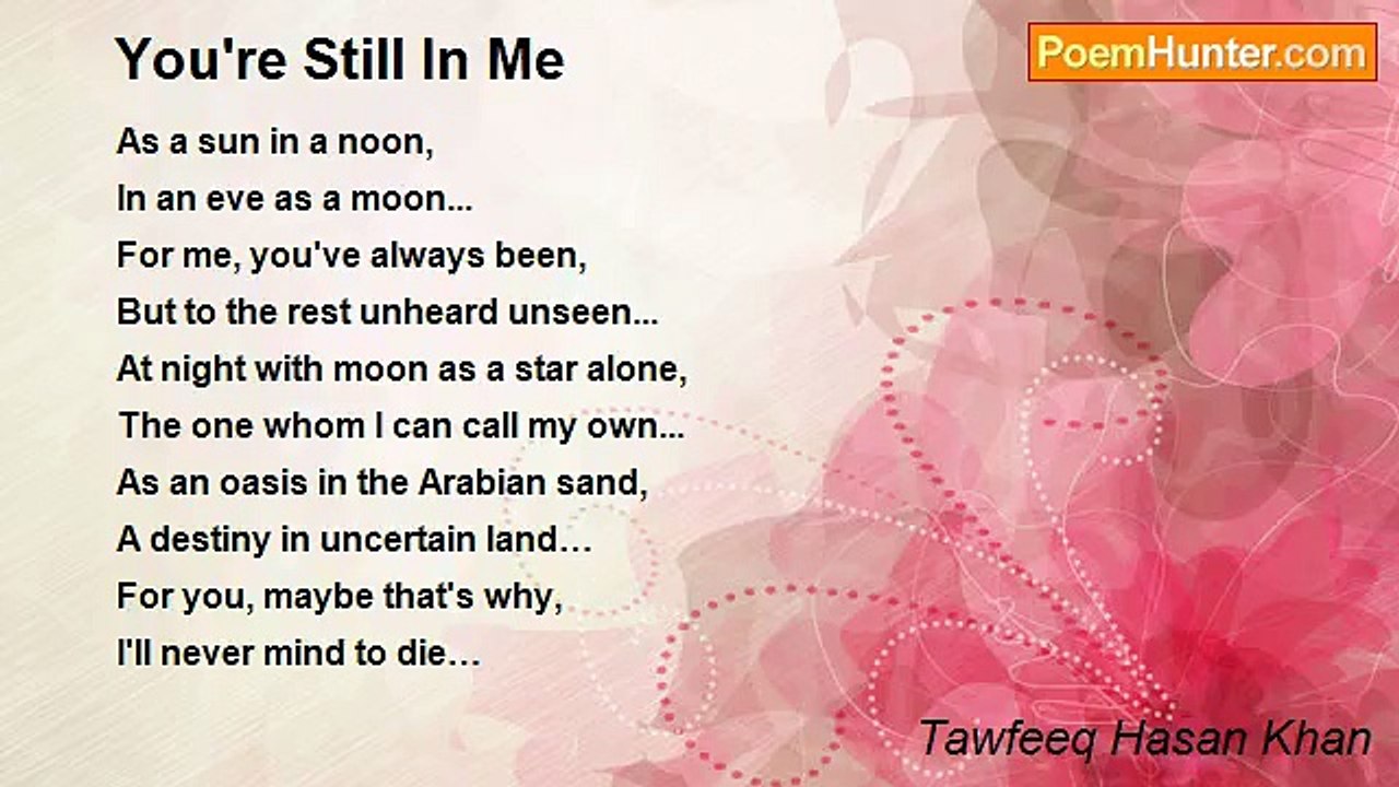 Tawfeeq Hasan Khan - You're Still In Me