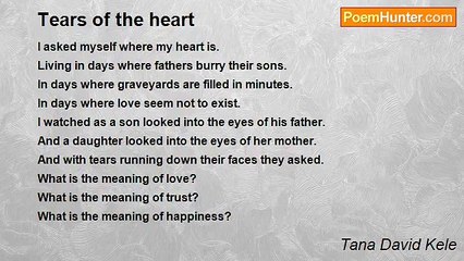 Tana David Kele - Tears of the heart