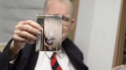 Ölmeden önce 'uzaylıların' fotoğraflarını yayınladı