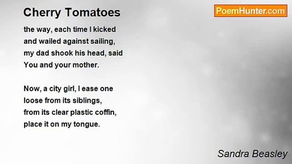 Sandra Beasley - Cherry Tomatoes