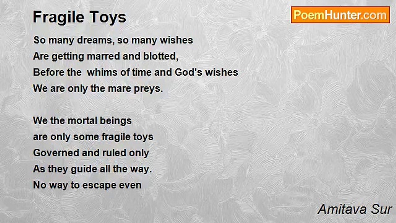 Amitava Sur - Fragile Toys