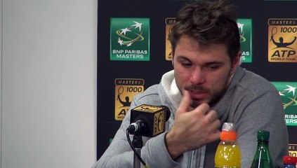 BNPPM - Paris-Bercy 2014 - Wawrinka : " Les Français pensent trop à la Coupe Davis