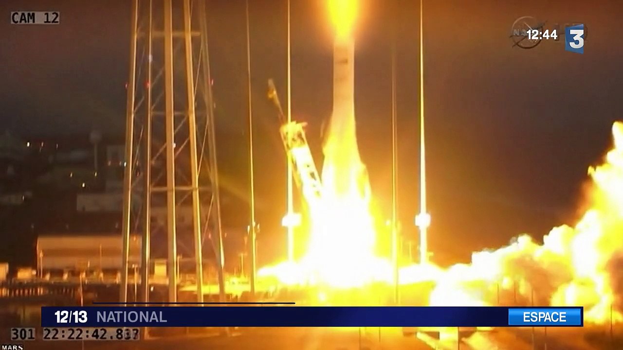 Explosion d’une fusée de la Nasa après son décollage