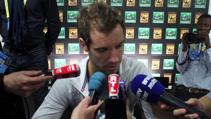 BNPPM - Paris Bercy 2014 - Richard Gasquet : "Ce n'est pas un gros souci"