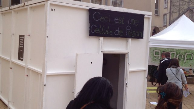 La prison s'invite au centre ville du Mans