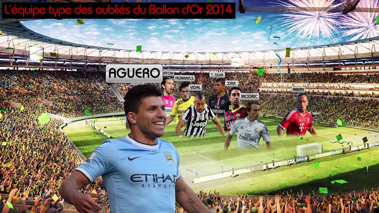Aguero, Ribéry, Vidal... L'équipe type des oubliés du Ballon d'Or 2014 !