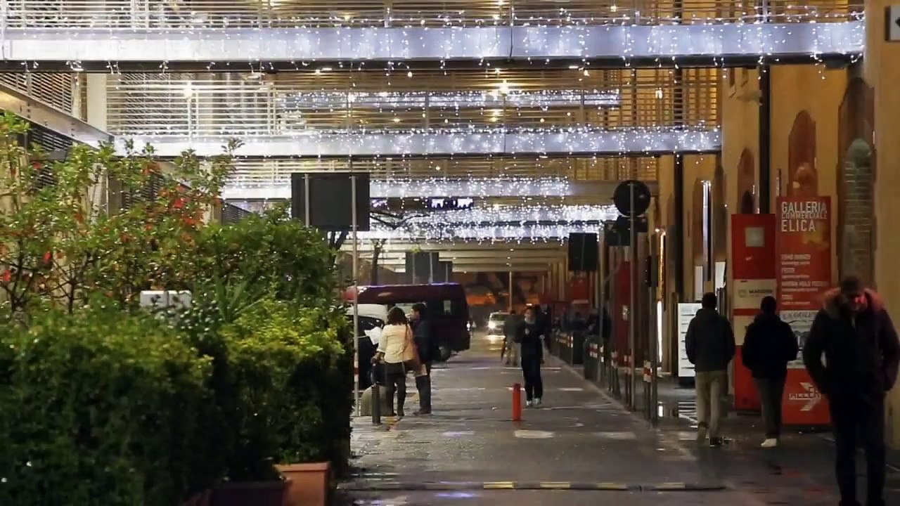 LED lighting system in Porto Antico Genova