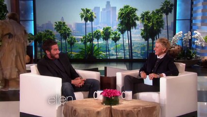 Jake Gyllenhaal Gets Scared