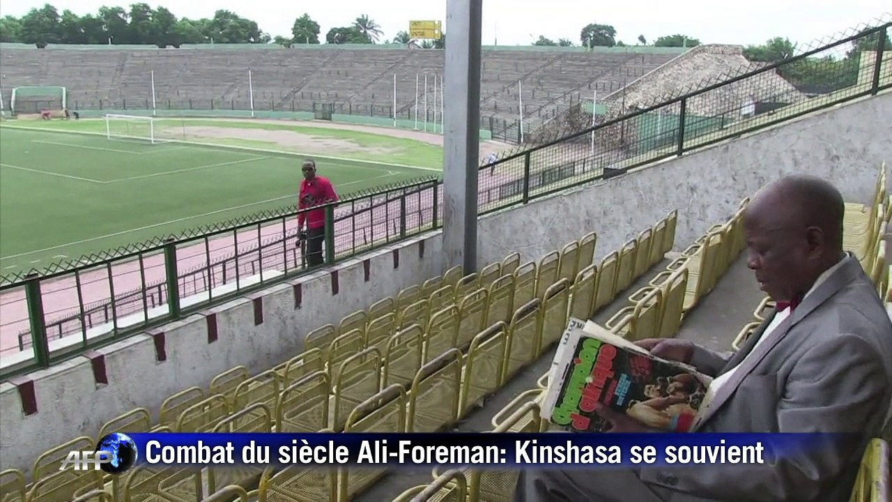 "Combat du siècle" Ali-Foreman: Kinshasa se souvient