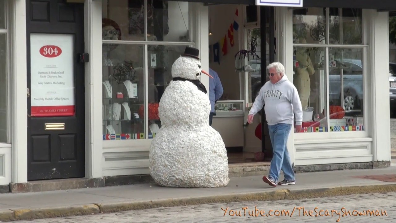 Scary Snowman Halloween