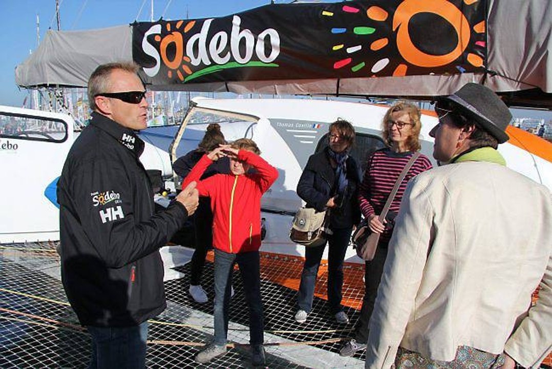 Route du Rhum : montez à bord du trimaran Sodebo