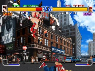 Fatal Fury: Wild Ambition online multiplayer - psx