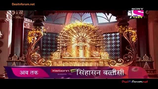 Singhasan Battisi 29th October 2014 Video Watch Online pt1