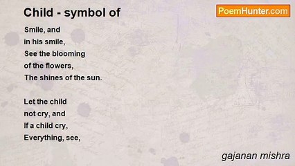 gajanan mishra - Child - symbol of