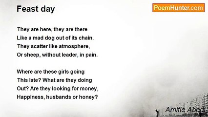 Amitie Abedi - Feast day