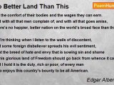 Edgar Albert Guest - No Better Land Than This
