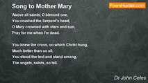 Dr John Celes - Song to Mother Mary