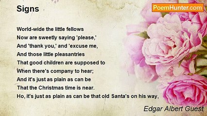 Edgar Albert Guest - Signs