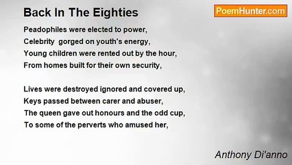 Anthony Di'anno - Back In The Eighties