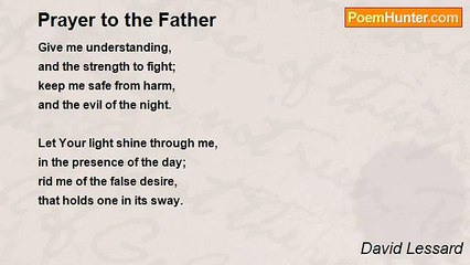 David Lessard - Prayer to the Father