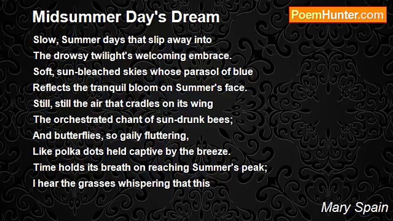Mary Spain - Midsummer Day's Dream