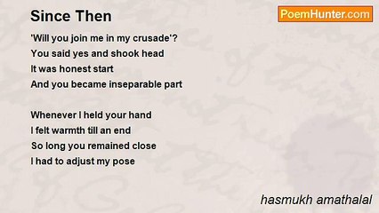 hasmukh amathalal - Since Then