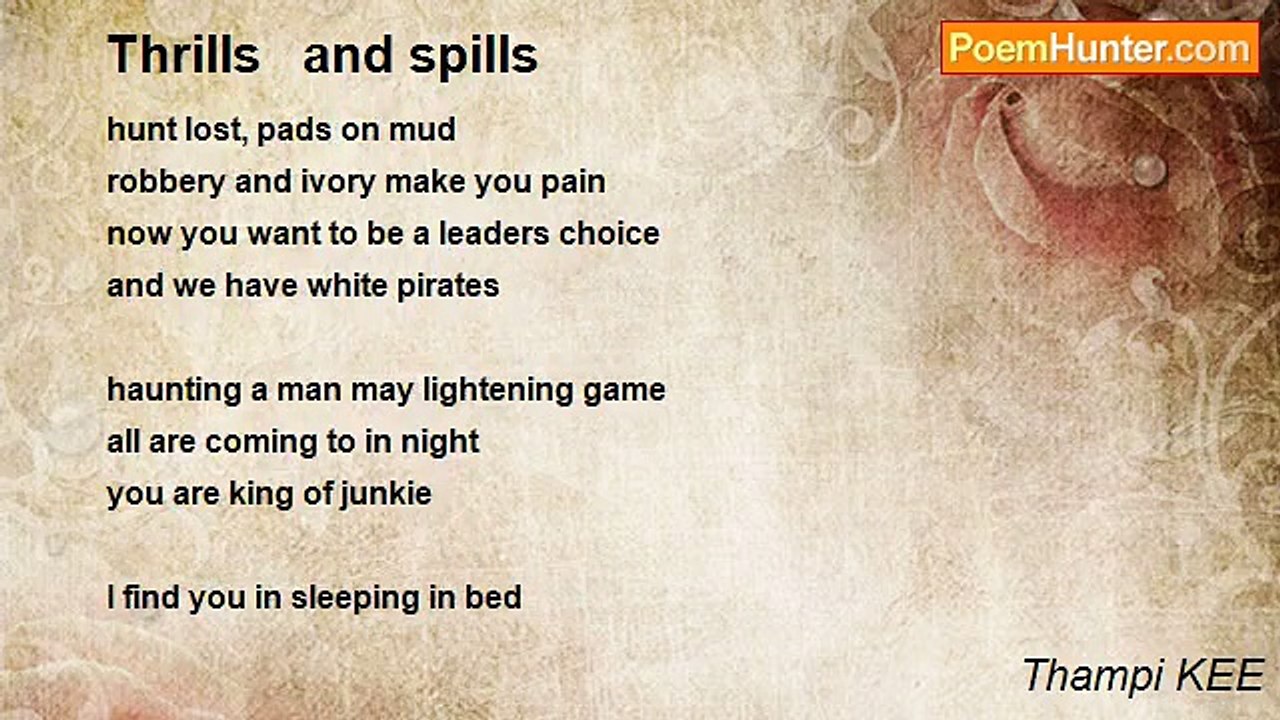 Thampi KEE - Thrills   and spills