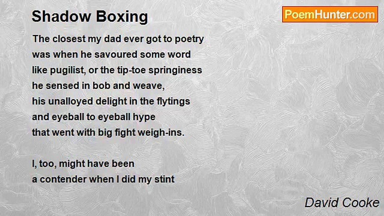 David Cooke - Shadow Boxing