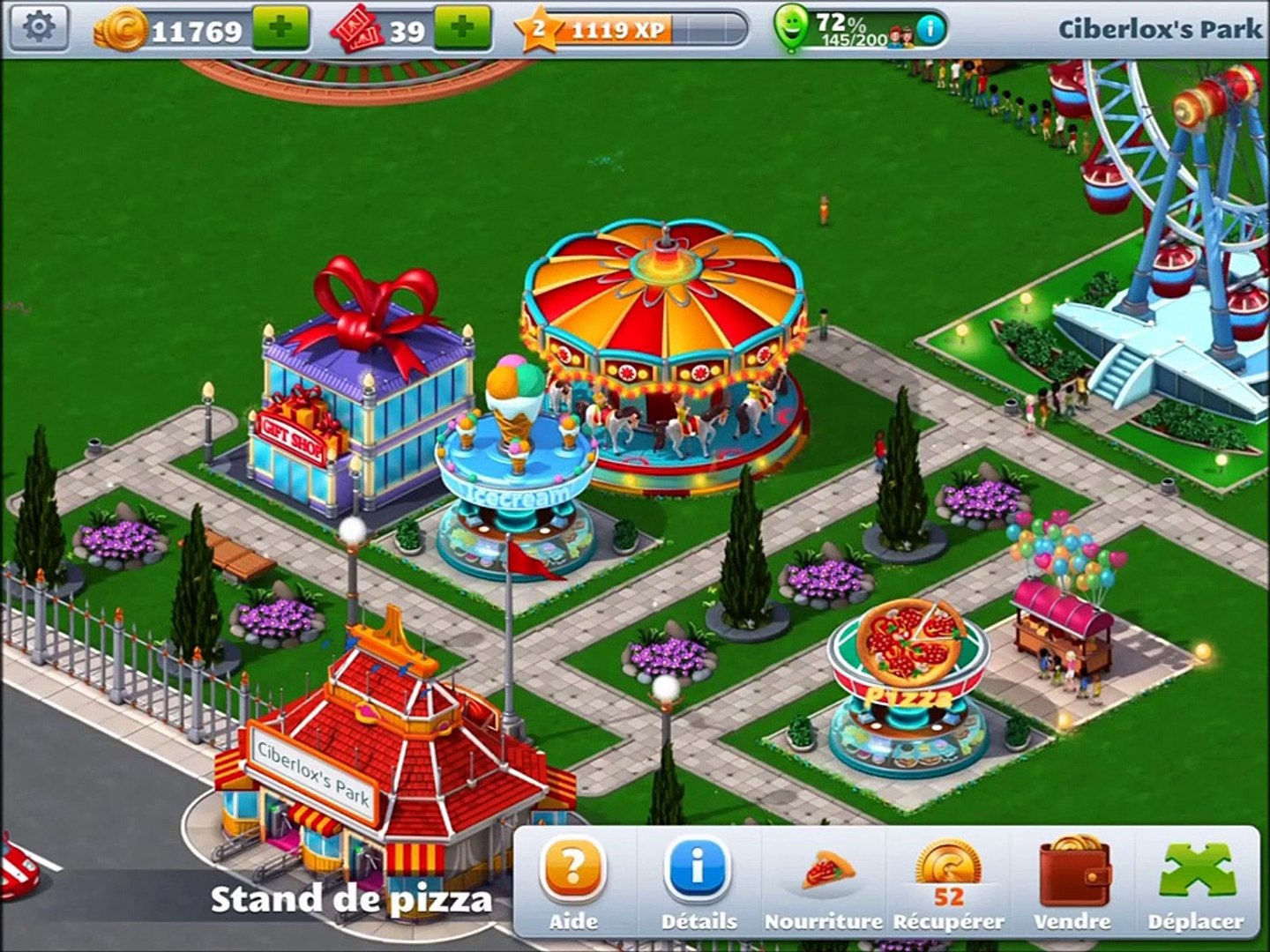 RollerCoaster Tycoon 4 Mobile : les 20 premières minutes - Vidéo Dailymotion