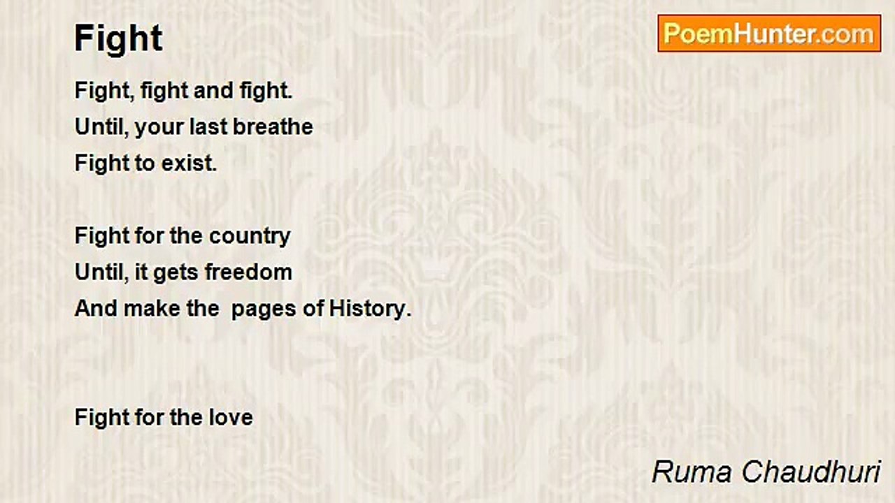 Ruma Chaudhuri - Fight