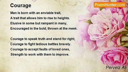 Perveiz Ali - Courage
