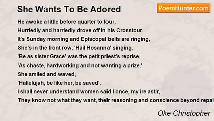 Oke Christopher - She Wants To Be Adored