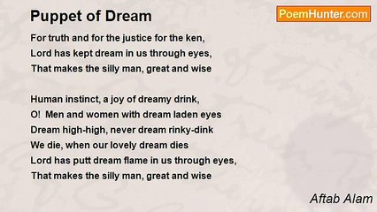 Aftab Alam - Puppet of Dream