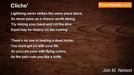 Jon M. Nelson - Cliche'