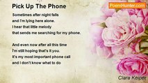 Clara Keiper - Pick Up The Phone